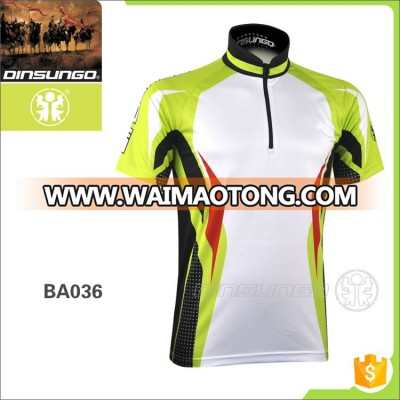 Dinsungo BA036 Polyester short sleeve fishing jersey