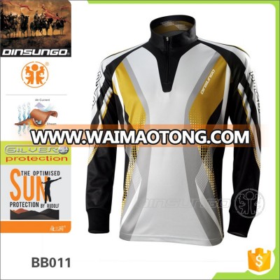 Dinsungo BB011 digital sublimation waterproof custom fishing clothing