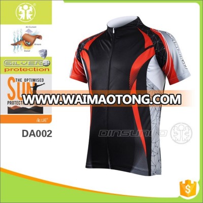 Wholesale high quality cycling clothing, breathable cycling wear and OEM cycling jersey dinsungo DA002